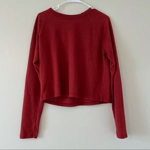 Red Pacsun long sleeve size large
